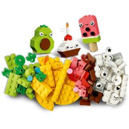 LEGO 11039 Classic Amigos Nutritivos Creativos Set de Construcción de Ladrillos para Niños +4 Años: Crea Alimentos
