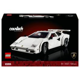 LEGO Icons Lamborghini Countach 5000 Quattrovalvole 10318 - Juego de Construcción de 1506 Piezas para Adultos Precio: 201.50000046. SKU: B13P2QYGQR