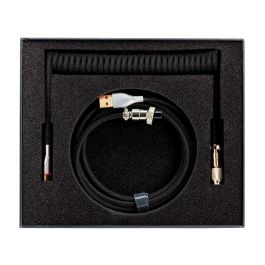 Phoenix technologies Kioru Cable Aviador en Espiral para Teclado Mecánico Tipo C - Estilo Profesional y Minimalista