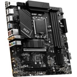 MSI Placa Base PRO B760M-A WiFi DDR4, LGA 1700, DDR4, Wi-Fi, Intel B760 Chipset, Micro ATX