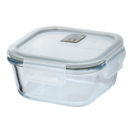 San Ignacio Fiambrera Experto Cuadrada 320 ml de Vidrio Borosilicato Apto Horno Microondas Congelador Lavavajillas Hermética con Válvula Tapa Verde 12 x 12 x 9 cm Precio: 3.8115. SKU: B1ASZQ82KV