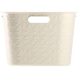 Curver AAAMB97771 Cesto para la ropa sucia Softex, Plástico reciclado, 45 L, 59 x 39 x 27 cm, Blanco roto Precio: 26.59000047. SKU: B1G5DFCA7Y