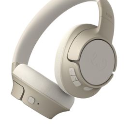Fresh'N Rebel Auriculares Supraaurales Clam Fuse Inalámbricos con ANC Híbrida, 45h Autonomía, Modo Ambiente y Micrófonos ENC Silky Sand Fresh'N Rebel Auriculares Supraaurales Clam Fuse Inalámbricos con ANC Híbrida, 45h Autonomía, Modo Ambiente y Micrófonos ENC Silky Sand