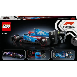 Lego Speed Champions 77246 F1 Car Visa Cash App RB VCARB 01 - Idea de regalo para adultos