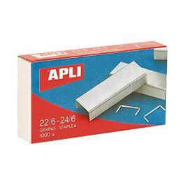 Grapas Apli 22/6-24/6 6 mm 10 Piezas (25 Unidades)