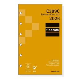 Recambio Agenda Anual (2026) Catalan Finocam C399C Classic 603 79X127 Anualidad S/V Apais. Precio: 5.50000055. SKU: B13R9YJ4L6