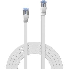 LINDY 47544 Patchkabel Cat6A U/FTP Flachband Blanco 5.00m