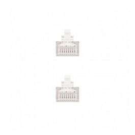 Nanocable 10.20.0402 Cable de Red Latiguillo Ethernet RJ45 UTP Cat.6 AWG24 de 2 metros Gris