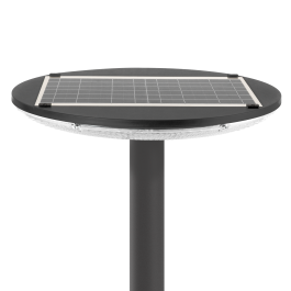 Farola LED Solar 100W Sensor Control Remoto Blanco Frío