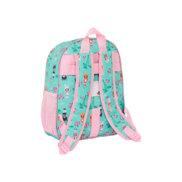 Mochila Escolar Na!Na!Na! Surprise Bunny Rosa Turquesa 28 x 34 x 10 cm