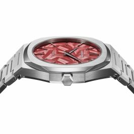 Reloj Hombre D1 Milano ULTRA THIN BARN RED Negro Plateado (Ø 40 mm)