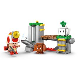 LEGO 72040 Super Mario Acampada con el Capitán Toad Set de Expansión con Tienda, Hoguera y 3 Figuras