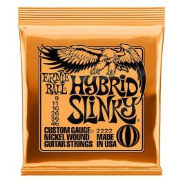 ERNIEBALL Juego Eléctrica Slinky Hybrid 9-46 Precio: 7.49999987. SKU: B1B3CR74KJ