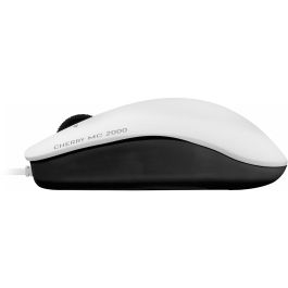 Cherry MC 2000 Ratón óptico ambidiestro IR LED USB 1600 DPI Gris para oficina