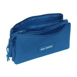 Safta Portatodo Triple Real Madrid Chica Azul 22x12x3 cm