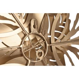 DKD Home Decor Panel Decorativo de Pared Moderno con Diseño Floral Fabricado en Metal Dorado Medidas 51x6x51 cm Set de 2 Unidades DKD Home Decor Panel Decorativo de Pared Moderno con Diseño Floral Fabricado en Metal Dorado Medidas 51x6x51 cm Set de 2 Unidades