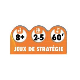 Asmodee Les Aventuriers du Rail USA - Juego de Mesa en Francés