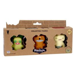 Bizak Fuggler Pack de 3 Figuras - Criaturas con diseños únicos y dientes extraños, coleccionables, a partir de 4 años