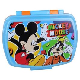 Sandwichera Safta Escolar 170x133x56 mm Mickey Mouse Happy Smiles Sandwichera Safta Escolar 170x133x56 mm Mickey Mouse Happy Smiles