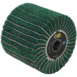 Fartools Cepillo de Fibra Sintética y Cuchillas Abrasivas Ø120mm L100mm Grano A240/A120 para Lijar Pulir Satinar Madera y Metal Precio: 34.95000058. SKU: B1ENM6D77N