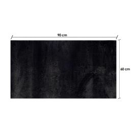 Alfombra Soft Negro 80X140Cm Giftdecor (9 Unidades) Alfombra Soft Negro 80X140Cm Giftdecor (9 Unidades)