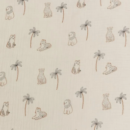 Candide Saco de Dormir 2 en 1 CAN3275051061202 55 cm 0/3 Meses Estampado de Tigre Blanco