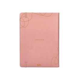 Agenda Encuadernada Liderpapel Efira A5 2025 Dia Pagina Color Rosa Nude Papel 70 gr