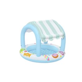 Bestway Piscina Hinchable Infantil Aro Tienda de Helados 104x84 cm +2 Años Jardin 52638