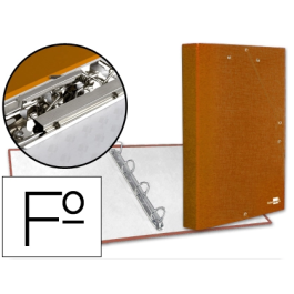 Liderpapel Carpeta 4 Anillas 25mm Folio Naranja con Miniclip y Solapas de Cartón Forrado 332x260mm Precio: 7.49999987. SKU: B1DH6SLLE4