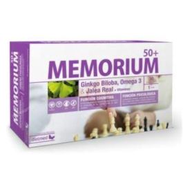 DIETMED Memorium 50+ 30Amp. Suplemento para la memoria con Jalea Real, Omega 3, Ginkgo Biloba y Zinc para la función cognitiva. Precio: 33.7900002. SKU: B14L2XTXRX
