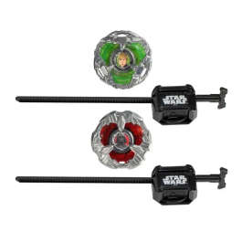 Hasbro Beyblade X y Star Wars Colaboración Luke Skywalker 4-80B vs Darth Vader 4-60B Paquete Múltiple