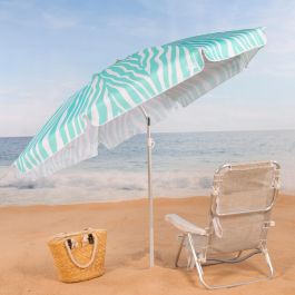 Sombrilla de playa Aktive Azul 200 x 195 x 200 cm (6 Unidades) Sombrilla de playa Aktive Azul 200 x 195 x 200 cm (6 Unidades)