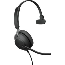Jabra Evolve2 40 SE USB-C. UC Mono Auriculares Alámbricos USB-C Mono para Llamadas y Música Negros