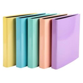 Carpeta De Anillas Exacompta Aquarel Carton Forrado A4 2 An. 25Mm Surtido (5 Col.) 10 unidades Precio: 36.31815. SKU: B13T95X8ET