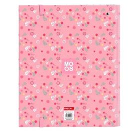 Carpeta Con Recambio Safta Din A4 Cuadro 5 mm Con Goma Y 5 Separadores Moos Passion Carpeta Con Recambio Safta Din A4 Cuadro 5 mm Con Goma Y 5 Separadores Moos Passion