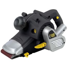 Fartools Lijadora eléctrica de banda abrasiva 1010 W, 76x533 mm, 360 m/min, Velocidad variable, Bolsa colectora de polvo