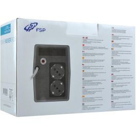 FSP FP 600*Line-interactive UPS 600VA/360W 2*SCHUKO. AVR