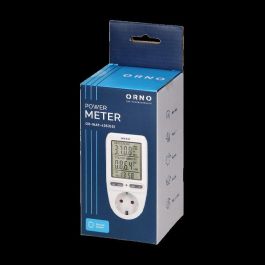 ORNO OR-WAT-435 Voltímetro Calculadora de Energía con Pantalla LCD Schuko
