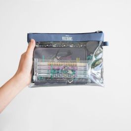 ERIK Set Papelería Disney Villanas: Bolígrafo, Lápiz, 3 Cuadernos A6, 4 Subrayadores, Pegatinas, Notas y Portatodo