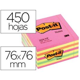 Post-It Cubo De Notas 450H 76x76 Tonos Pastel Multicolor Precio: 7.49999987. SKU: B1DN4NYJN6