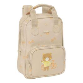 Mochila Infantil Safta Osito Beige 20 x 28 x 8 cm Precio: 38.256933. SKU: B1HN78NCCP