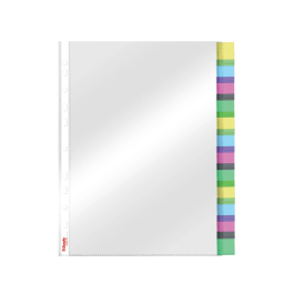 Esselte Funda Multitaladro DIN A4 Polipropileno Cristal con Pestañas, 85 micras, Pack 12 Unidades Precio: 141.50000029. SKU: B1EKPR98LM