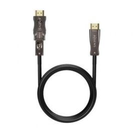 AISENS CABLE HDMI V2.1 AOC DESMONTABLE ULTRA ALTA VELOCIDAD / HEC 8K@60HZ 4K@120HZ 4:4:4 48GBPS, A/M-D/A/M, NEGRO, 40M AISENS CABLE HDMI V2.1 AOC DESMONTABLE ULTRA ALTA VELOCIDAD / HEC 8K@60HZ 4K@120HZ 4:4:4 48GBPS, A/M-D/A/M, NEGRO, 40M