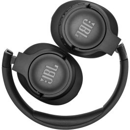 JBL Tune 760NC Auriculares Inalámbricos Bluetooth 5.0 con Cancelación de Ruido Activa, Micrófono, Sonido Pure Bass y 35h Batería, Negros