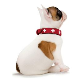 Hunter Collar Swiss Clásico de Cuero Napa Suave Rojo-Negro para Perro Fabricado en Alemania 35-43 cm Cuello x 3.9 cm Ancho Hunter Collar Swiss Clásico de Cuero Napa Suave Rojo-Negro para Perro Fabricado en Alemania 35-43 cm Cuello x 3.9 cm Ancho