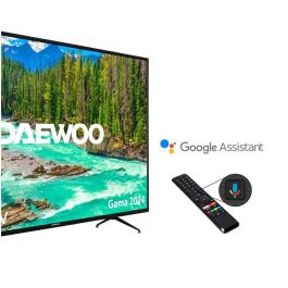 Daewoo D65DM54UAMS TV 65 Pulgadas LED 4K UHD Android Smart TV, HDR10, Dolby Vision, Dolby Atmos, Bluetooth Daewoo D65DM54UAMS TV 65 Pulgadas LED 4K UHD Android Smart TV, HDR10, Dolby Vision, Dolby Atmos, Bluetooth