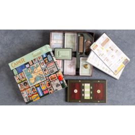 Tranjis Games Caper: Europe - Juego de Mesa de Robos, Estrategia y Lucha Criminal - 2 Jugadores, +10 Años
