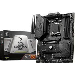 MSI Placa Base MAG B650 Tomahawk ATX, Socket AM5, Compatible con AMD Ryzen 7 y 9, DDR5, Wi-Fi 6E, Bluetooth 5.2 Precio: 186.79000021. SKU: S7819005