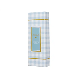 Belius Roller Pen Picnic Collection, Aluminio Azul Celeste Dorado, Tinta Negra 0.7 mm, Caja de Diseño