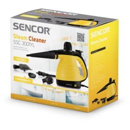 Limpiador a vapor - SENCOR - SSC 3001YL - 1000 W - 350 ml - Amarillo